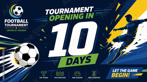 Football Tournament Countdown: 10 Days Left