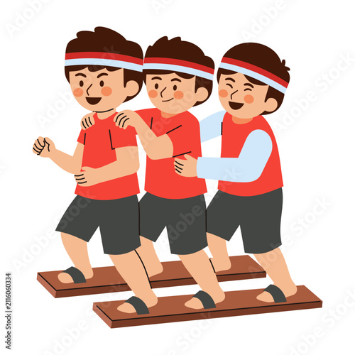 Indonesian Independence Day Illustration