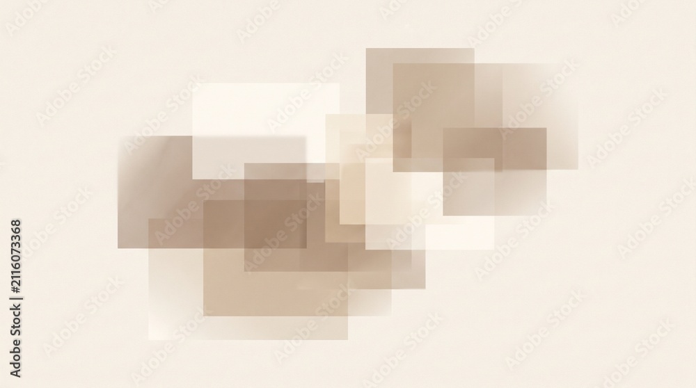 Fototapeta premium Minimal red geometric backdrop for creative design projects