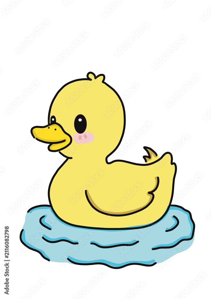 Fototapeta premium Cute Little Duck