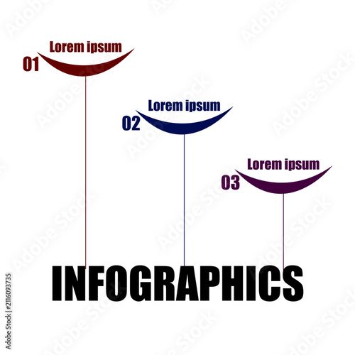 Creative Vertical Timeline Infographic Template Design