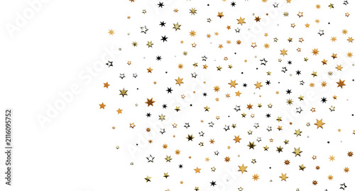 Festive image of gold star ...