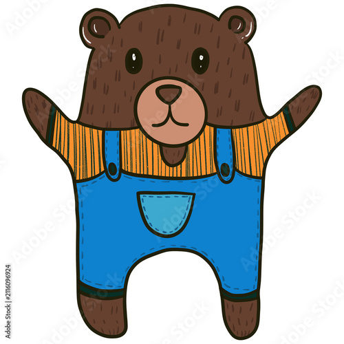 teddy bear cartoon