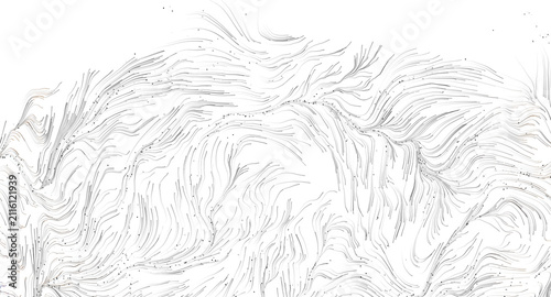 Abstract pattern of dynamic...
