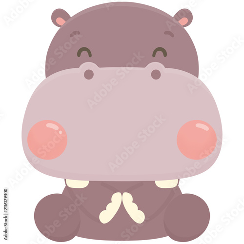 Happy hippopo 