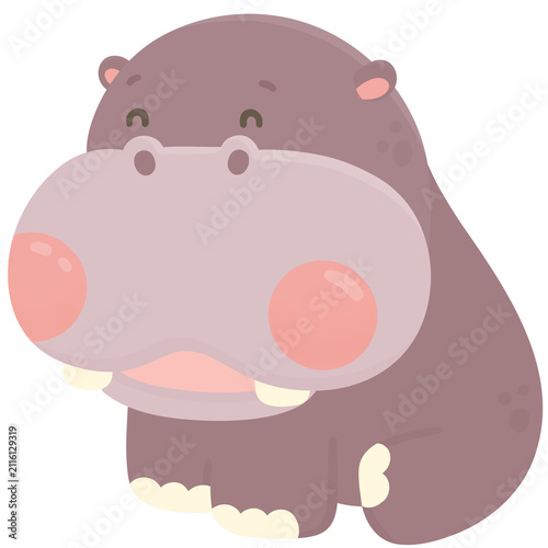 Happy hippopo 