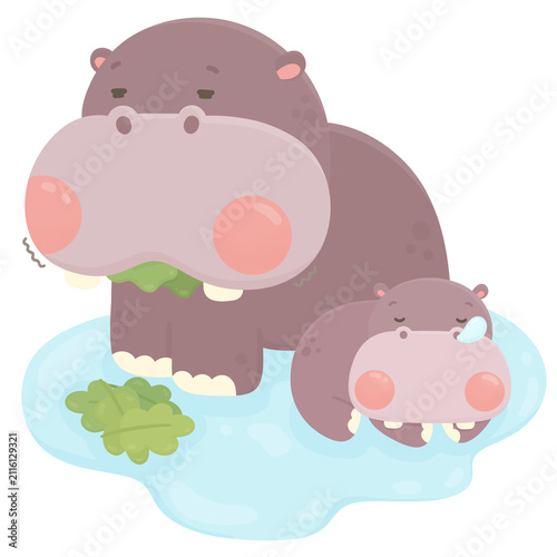Hippopo family 