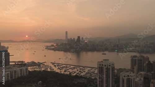 July 24 2026 Panoramic harbor view across famous Victoria Harbour waters.