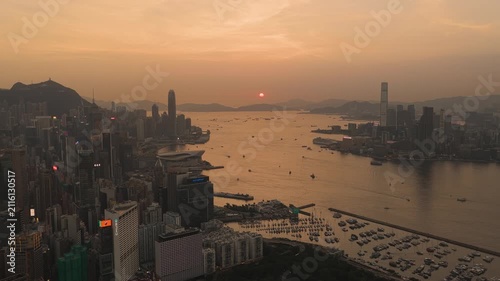 July 24 2026 Panoramic harbor view across famous Victoria Harbour waters.