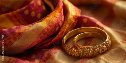 Raksha bandhan themed traditional indian bangles with intricate embroidery and gold accents raksha bandhan, raksha bandhan image