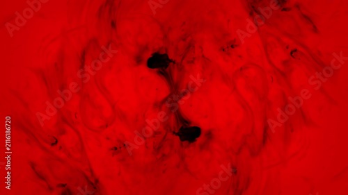 red cosmic acid psychedelic abstract background swirl wave morphing Intro overlay vj template mist flow