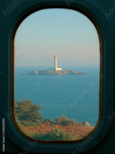 View from the window, seascape