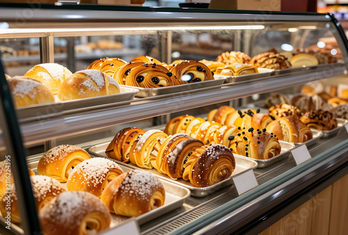 Freshly baked pastries and ...