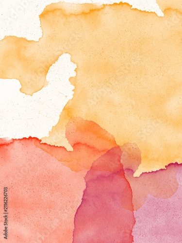 Cuadro en lienzo Watercolor papper abstrak texture background marbeltone