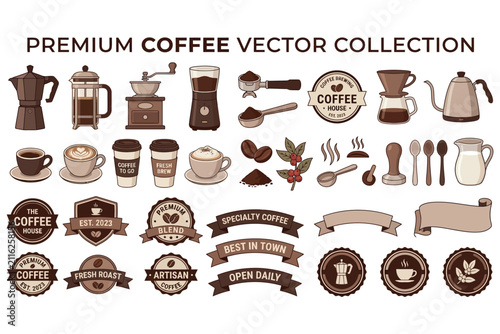 set of kitchen icons