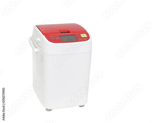 Bread machine, isolated on white background