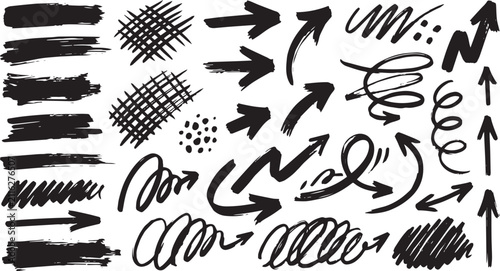 Title

Hand Drawn Arrow Icons, Sketch Doodle Brush Stroke Vector Elements Set