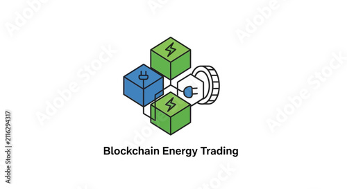 Canvastavla Blockchain energy trading system logo design.