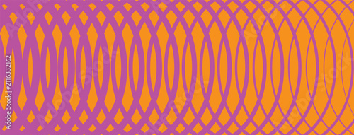 Modern Overlapping Ring Pattern Background Vector