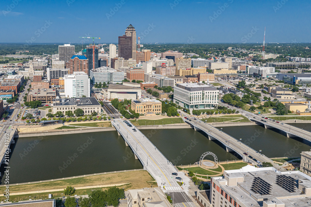Fototapeta premium Des Moines, Iowa