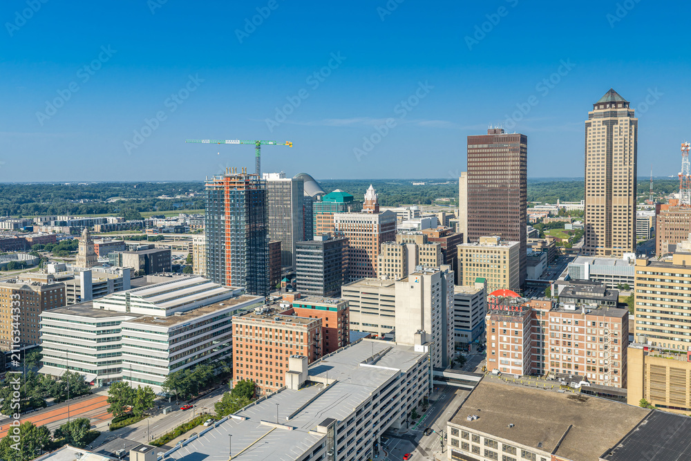 Fototapeta premium Des Moines, Iowa