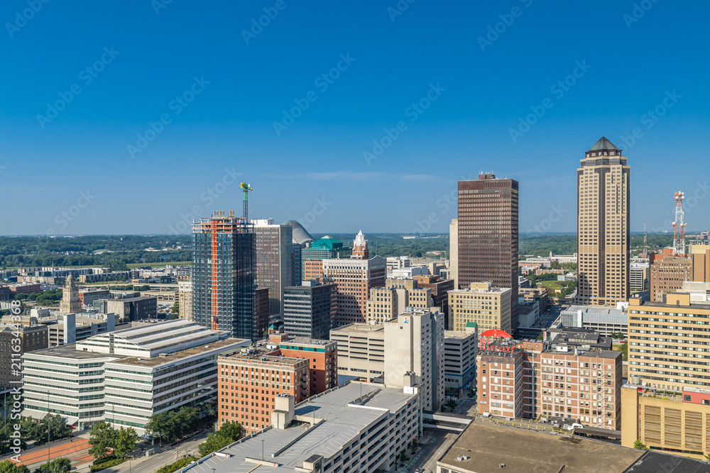 Obraz premium Des Moines, Iowa