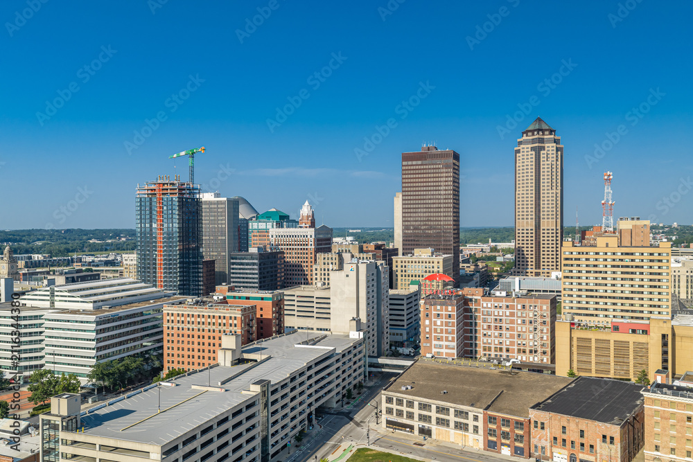 Obraz premium Des Moines, Iowa