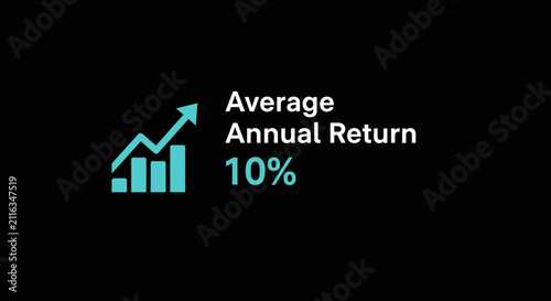 Upward trending arrow graph symbolizing financial growth and investment gains.