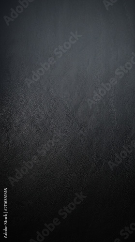 Dark black leather texture background