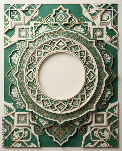 Luxury Islamic Geometric Background