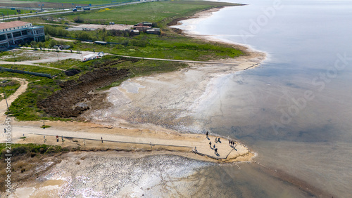 Lac salé, Tuz Golu, Turquie
