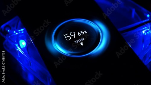 fast charging of a smartphone