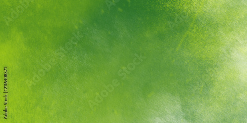 Abstract green background with drops, Creative green and white shades hand drawn texture. Abstract background with color smoke. abstract background for canvas arts with yellow green, olive drab color
