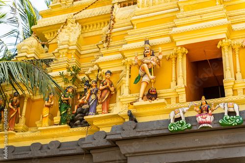 Cuadro en lienzo Rajagopuram du temple Maviddapuram Kanthaswamy – Jaffna, Sri Lanka