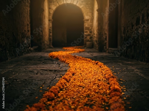 Día de los muertos marigold