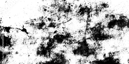Foto Abstract textured background with black and white grunge effect, showcasing organic patterns and rough surfaces with cracks and distressed elements, evoking a sense of decay and vintage aesthetic