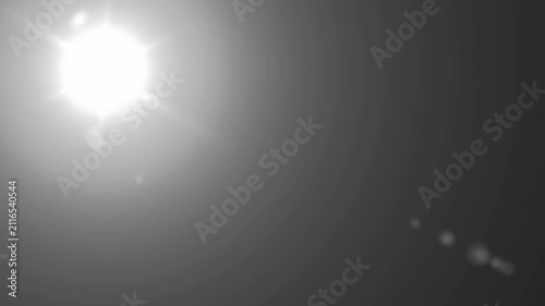 shine light lens flares flickering animation overlays. 