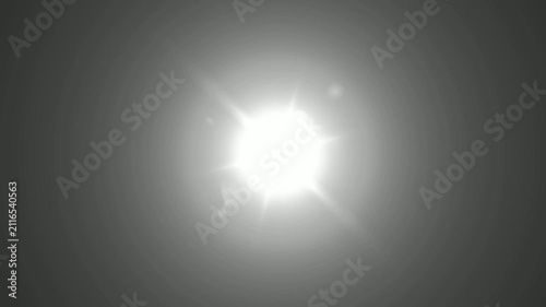 shine light lens flares flickering animation overlays. 
