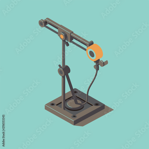 Isometric Boom Stand Icon