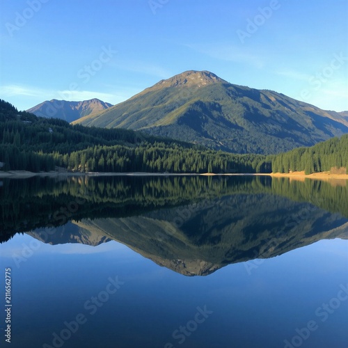 lake in the mountains
