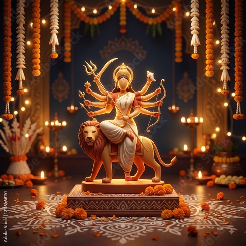Maa Durga. Shubh Navratri
