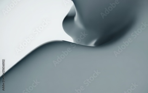 Abstract fluid dynamics with smooth gradient transitions