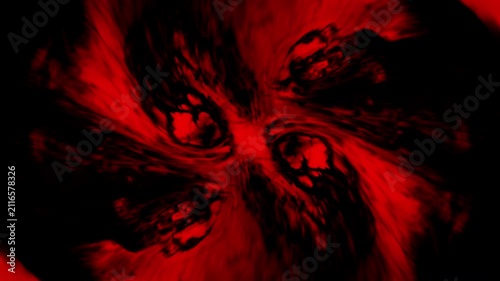 red cosmic acid psychedelic abstract background swirl wave morphing Intro overlay vj template mist flow
