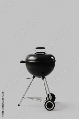 Metal brazier with lid on l...