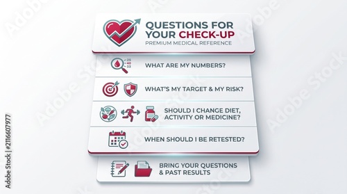 Questions for your cholesterol check-up