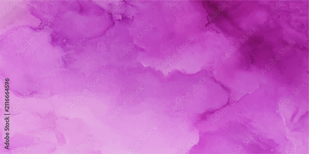 Fototapeta premium Abstract purple watercolor texture, organic paint splash with soft edges and a delicate, ethereal flow, evoking a sense of calm and creativity.