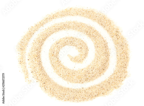 Sand swirl