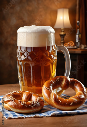 Traditional german beer mug...