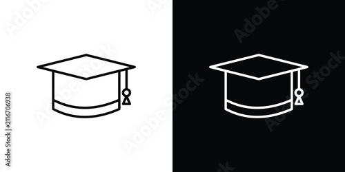 Foto Education icon line art collection