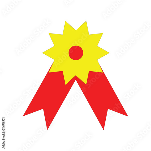 WebGolden Award Ribbon Badge Design